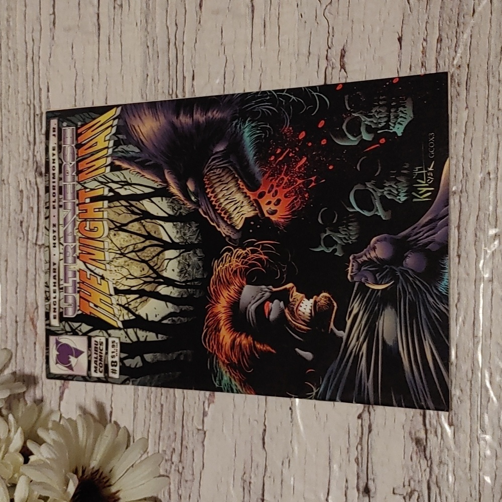 4/$20 The Night Man vol. 1 number 8 May 1994 Adult Comics